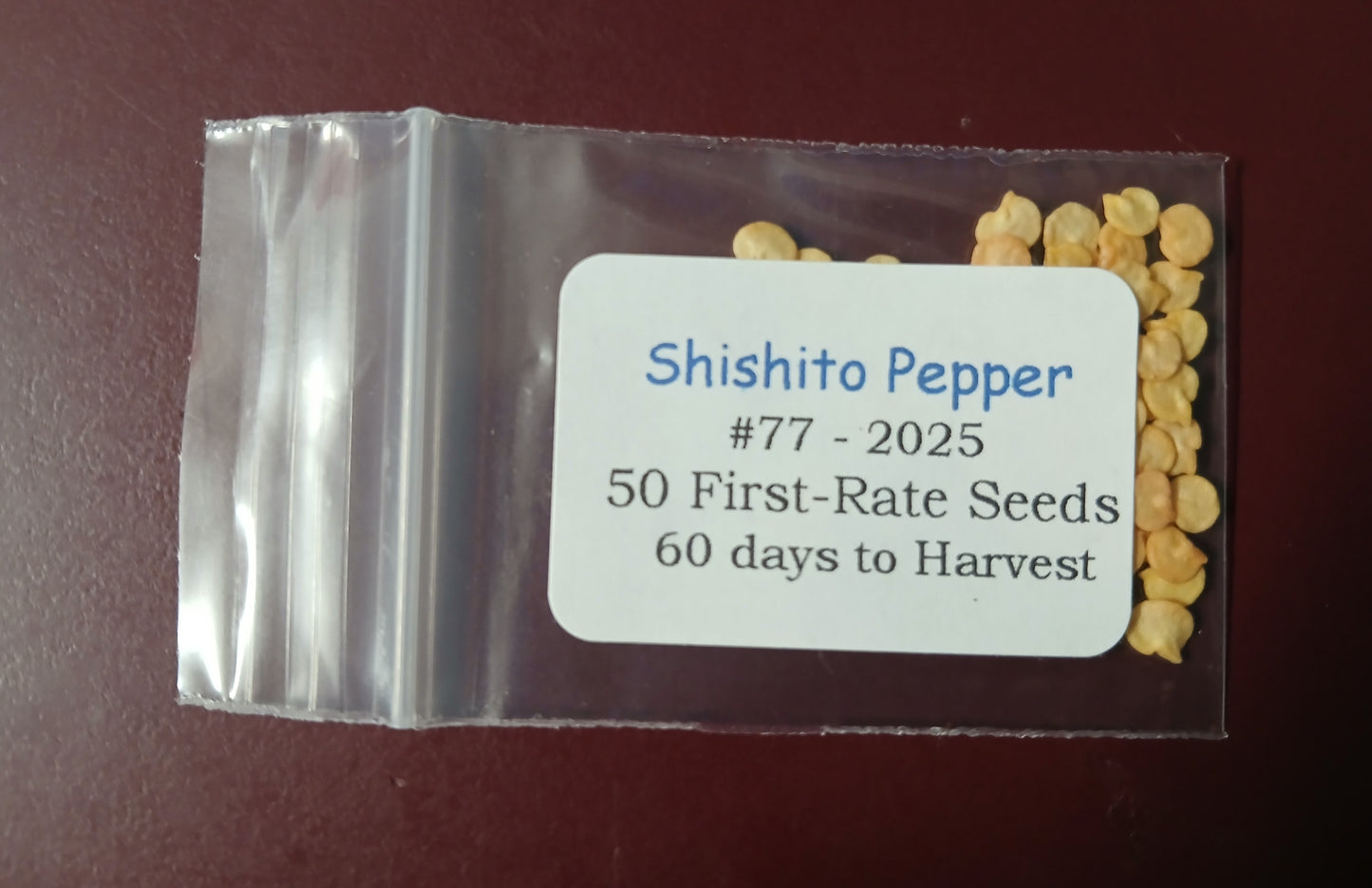 Shishito Pepper Heirloom seeds