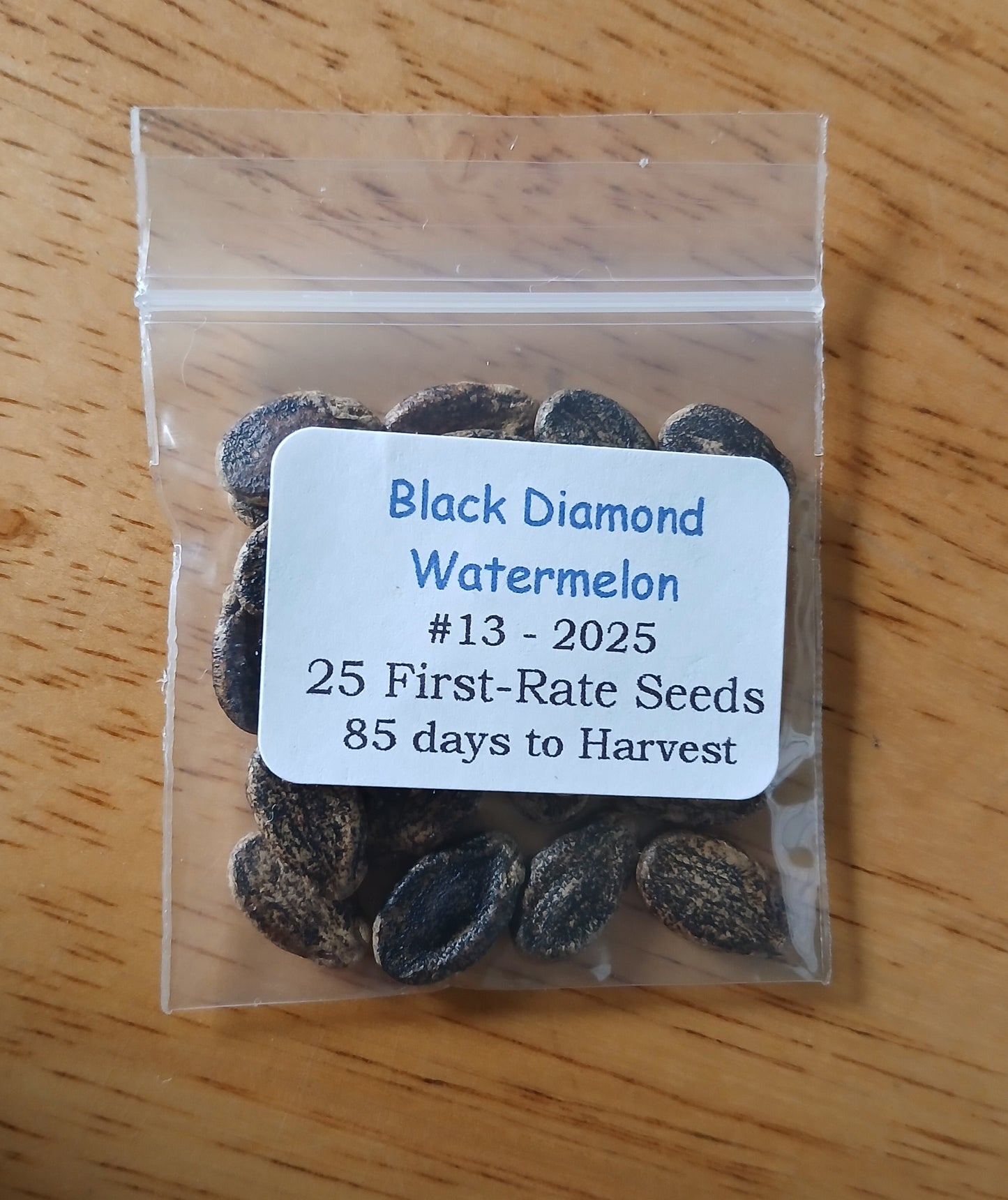 Black Diamond Watermelon Heirloom seeds