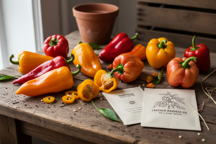 Heirloom Sweet Pepper Seeds