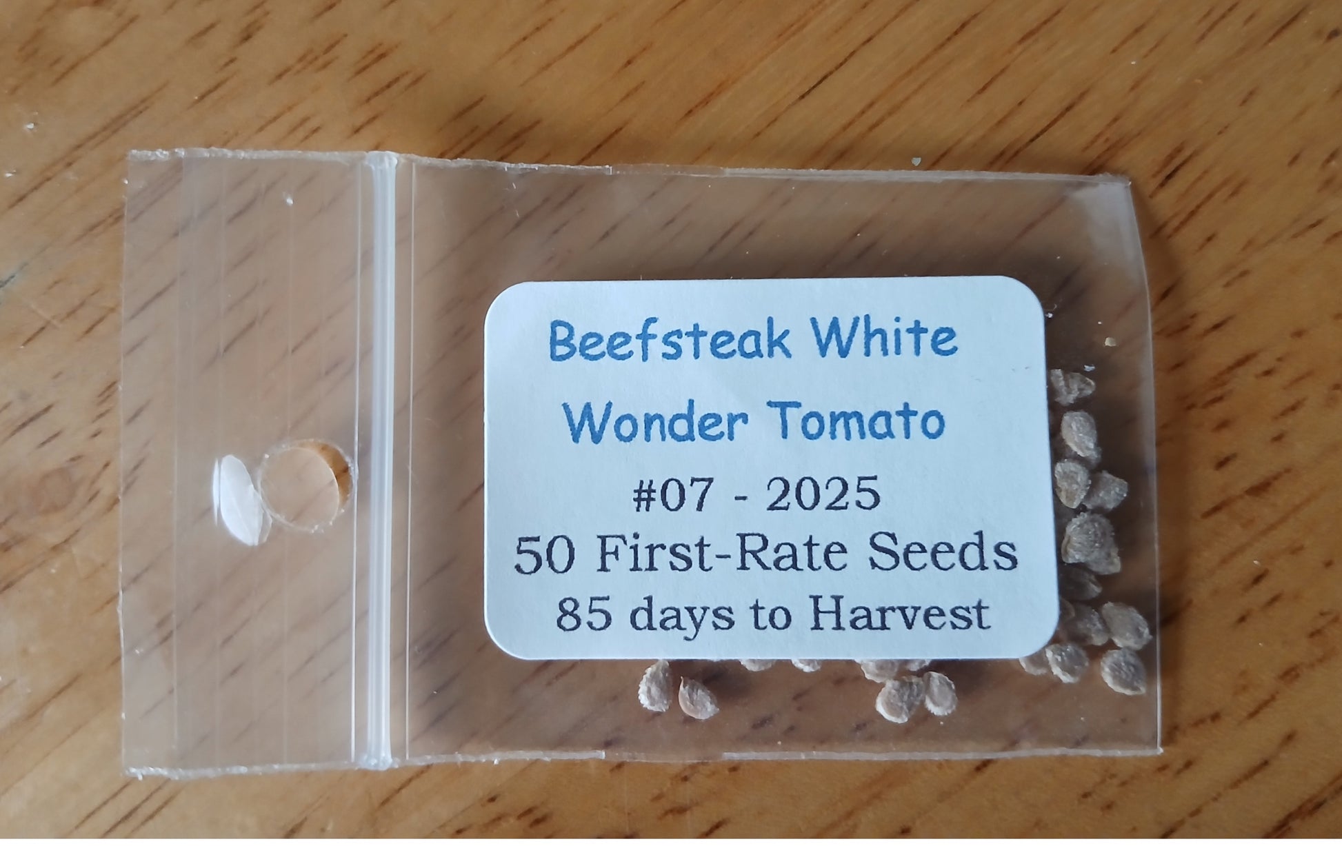 White Wonder Beefsteak Tomato Heirloom seeds