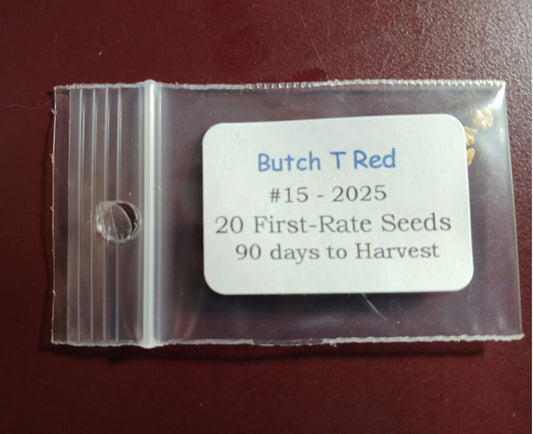 20 - Heirloom Harvest of Select Super-Hot Scorpion Butch T Pepper Seeds