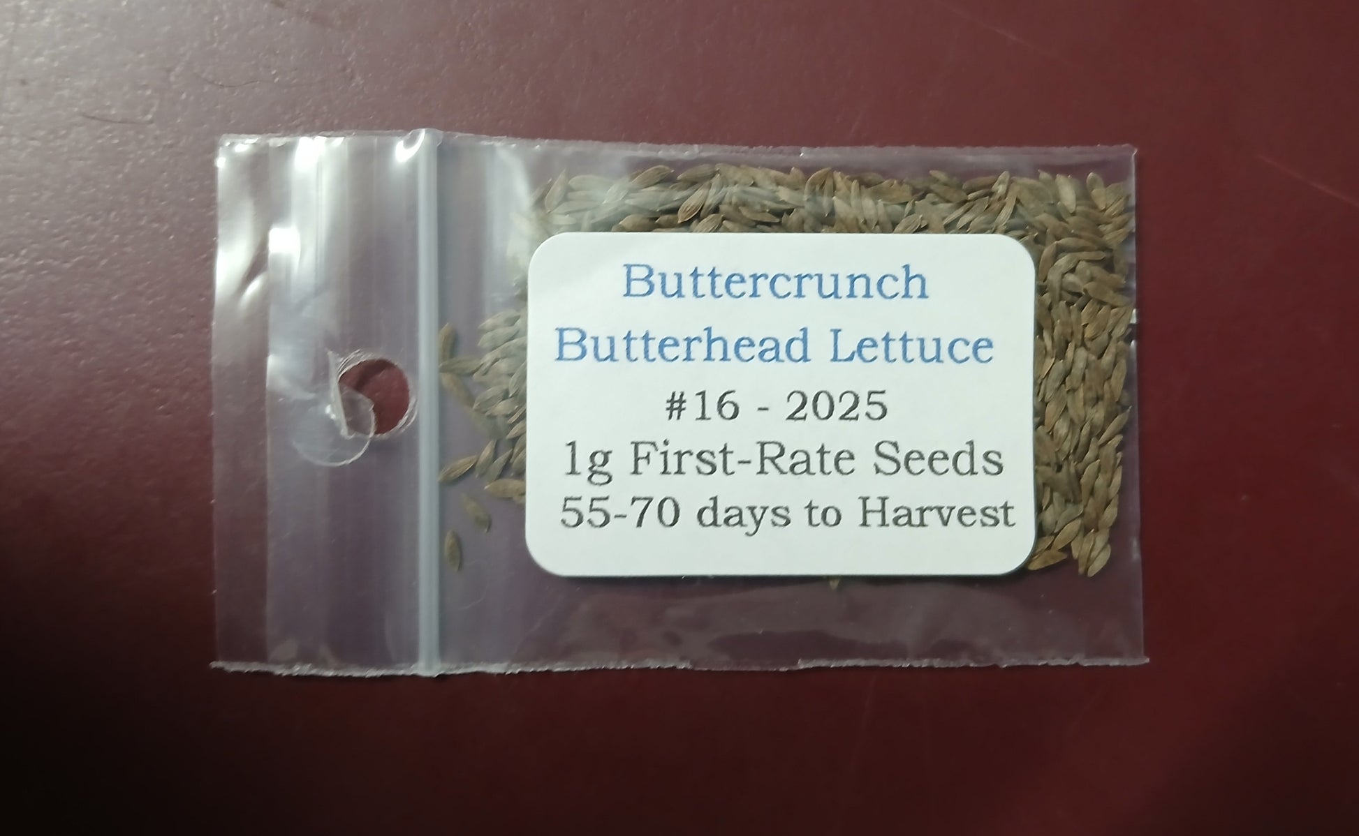 Buttercrunch Butterhead heirloom lettuce Heirloom seeds