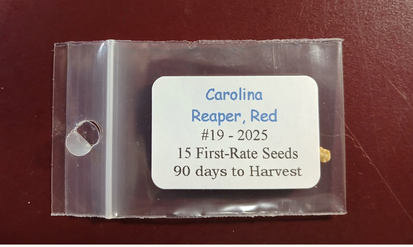 Carolina Reaper Pepper Heirloom seeds