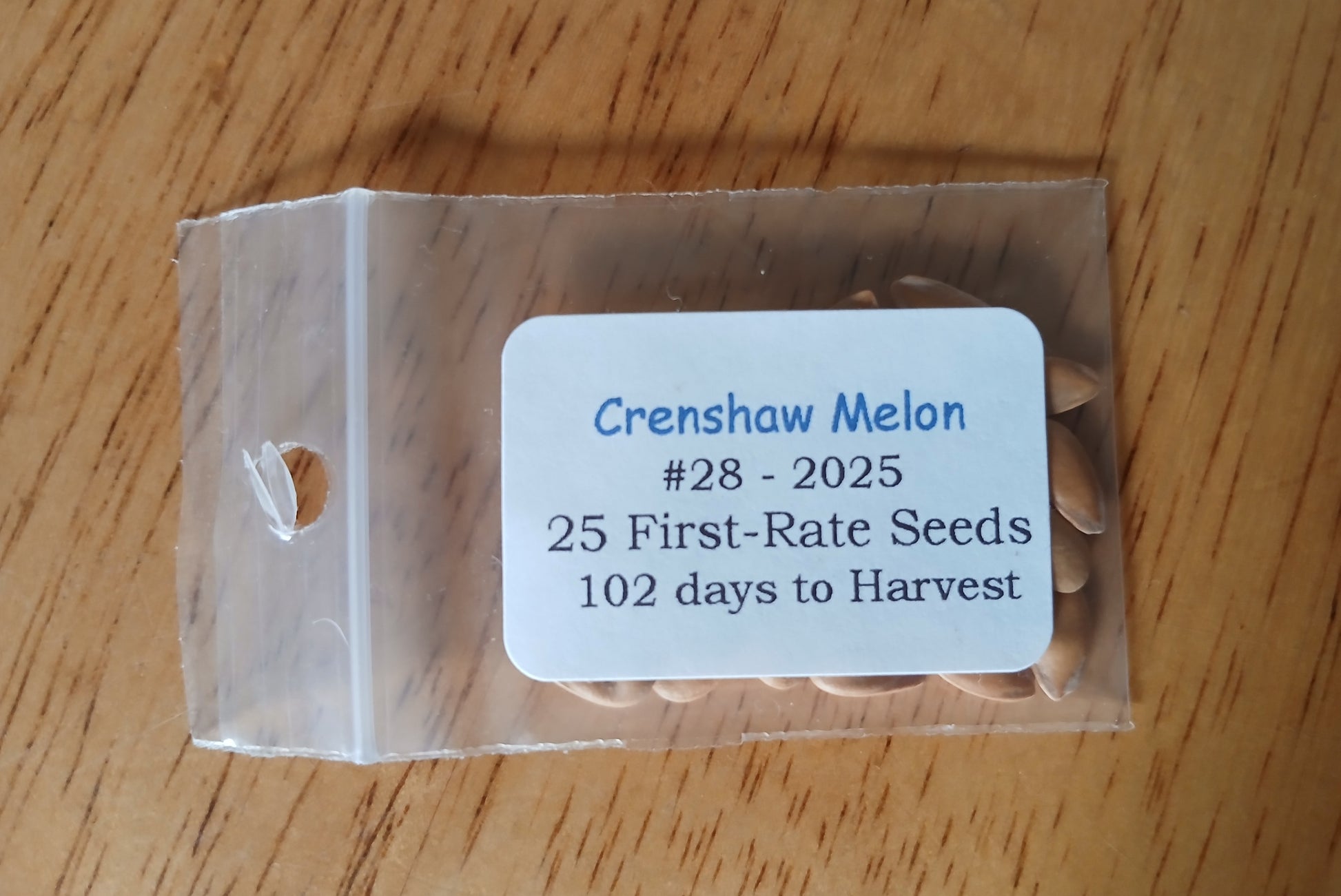 Crenshaw Melon Heirloom seeds