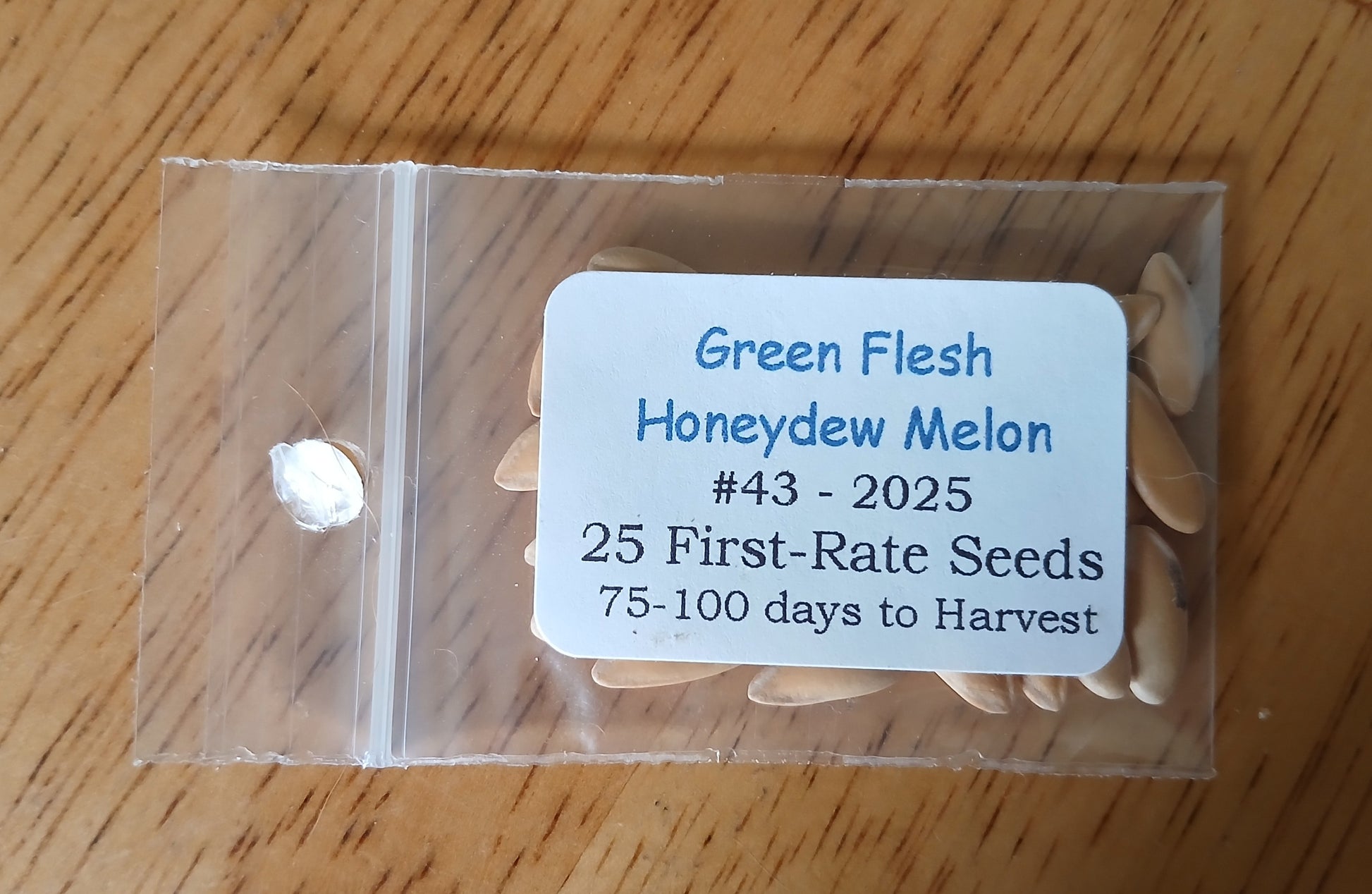 Green Flesh Honeydew Melon Heirloom seeds