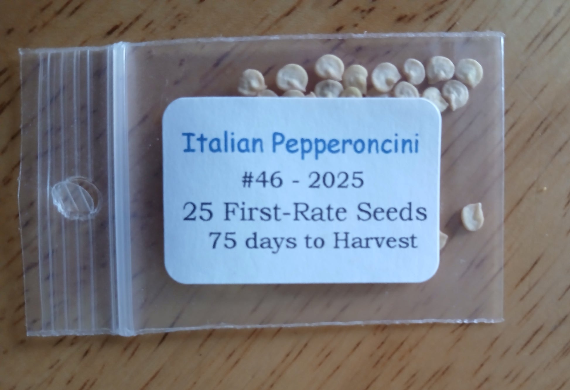 Italian Pepperoncini Pepper Heirloom seeds