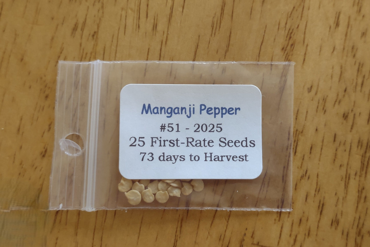 Sweet Manganji Pepper Heirloom seeds