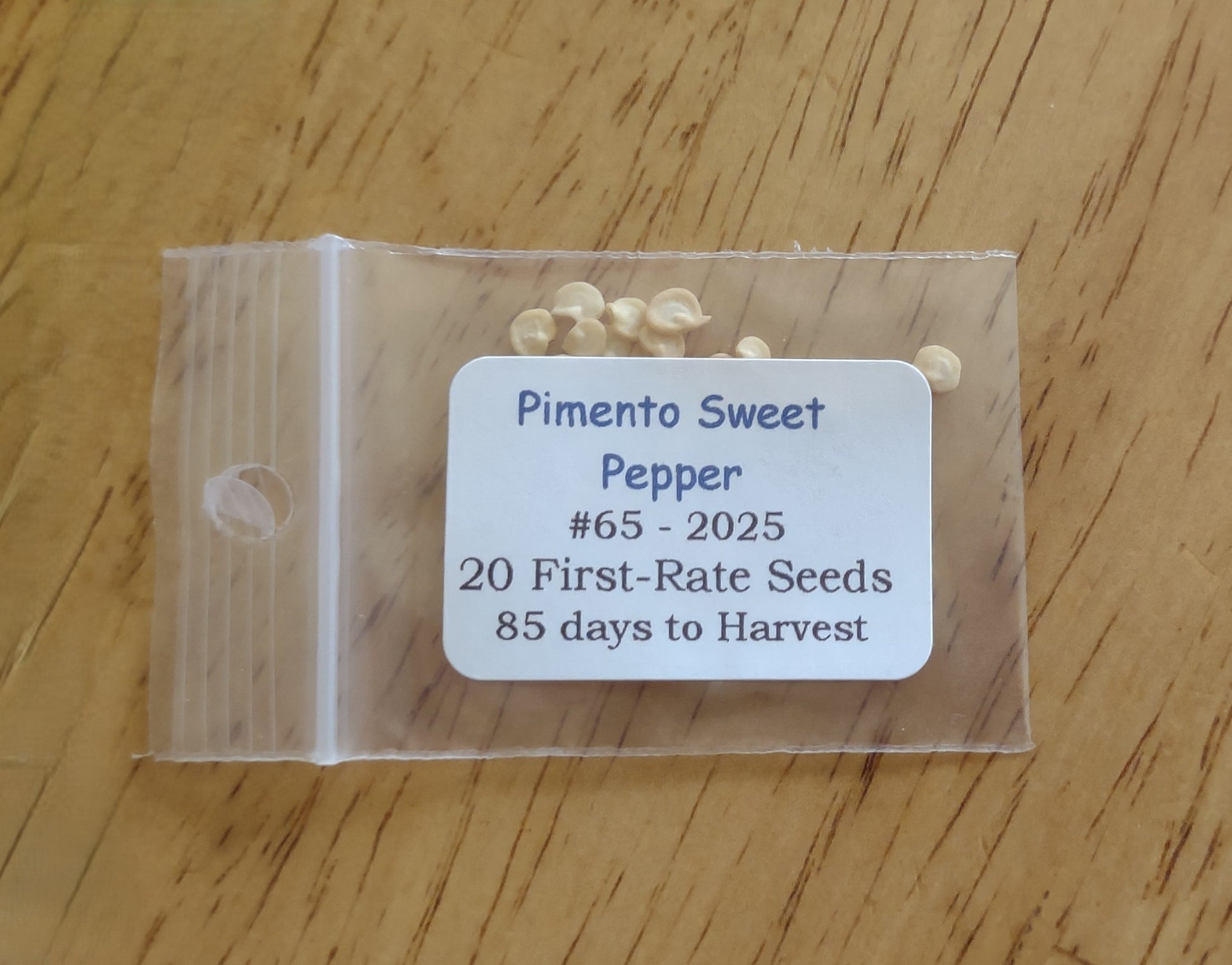 Sweet Pimento Pepper Heirloom seeds