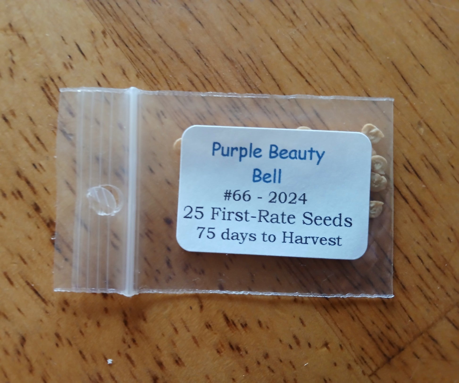 Purple Beauty Pepper Heirloom seeds