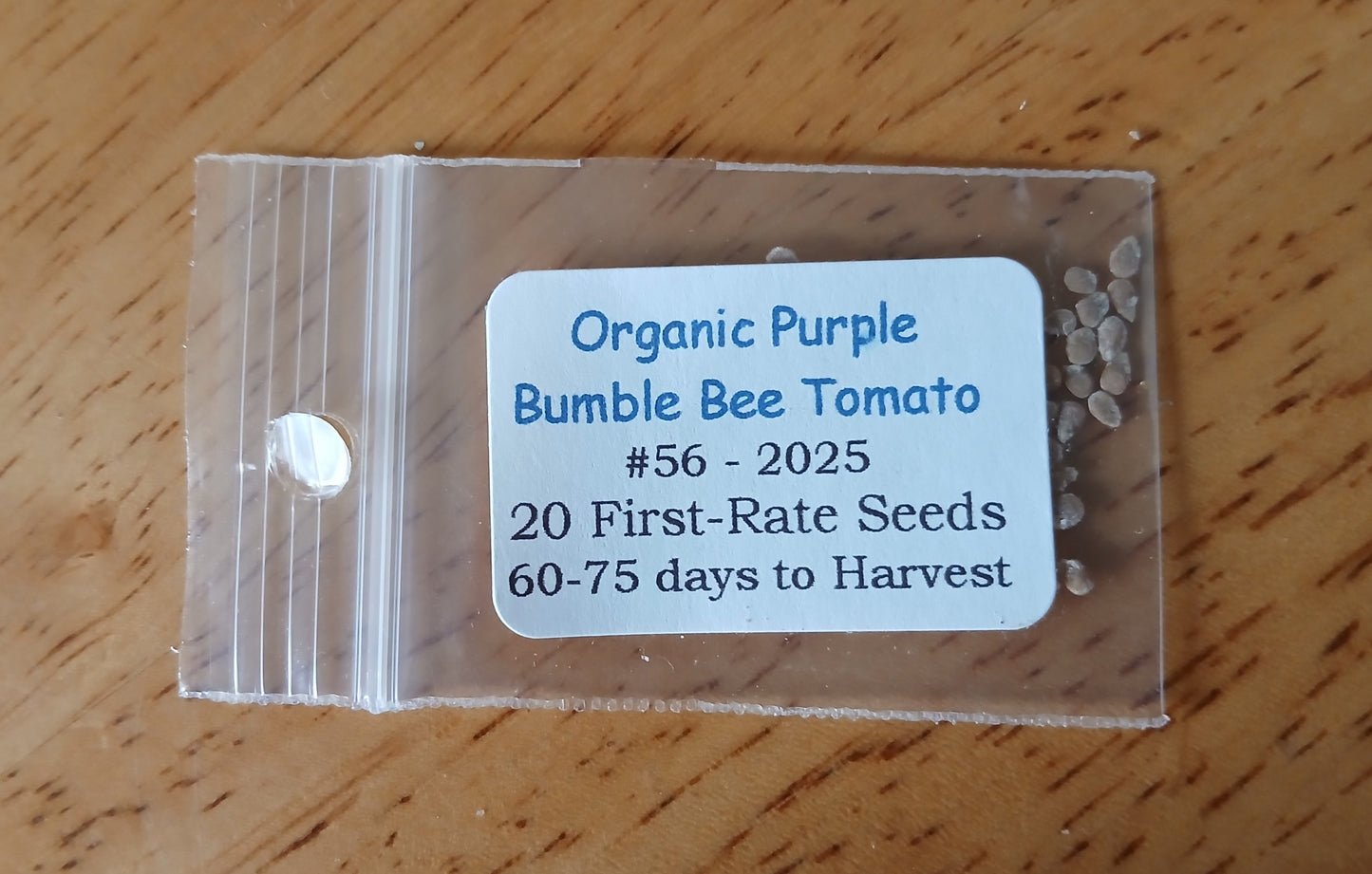 Purple Bumble Bee Cherry Tomato Heirloom seeds