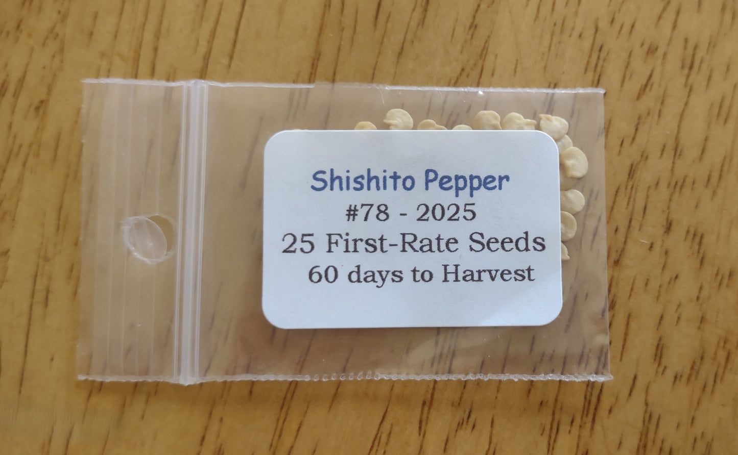 Shishito Pepper Heirloom seeds