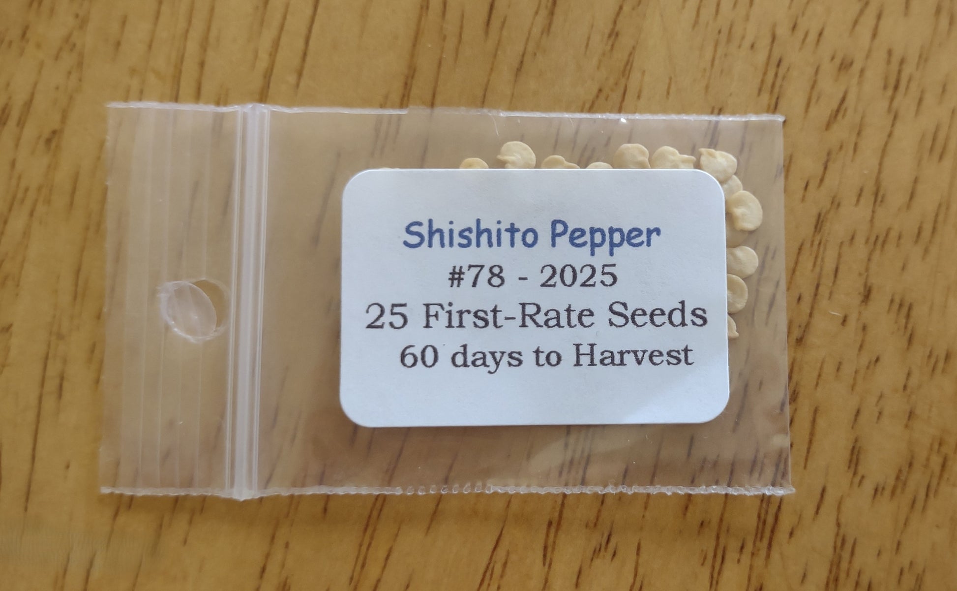 Shishito Pepper Heirloom seeds