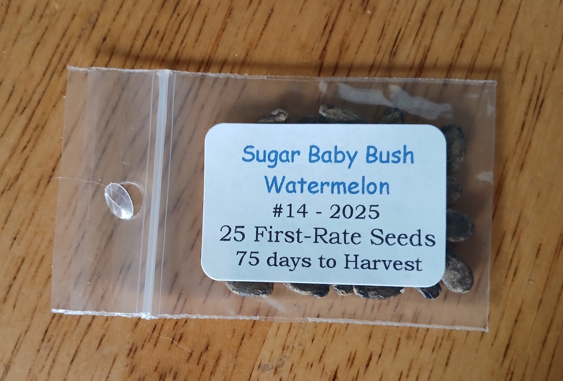 Sugar Baby Watermelon Heirloom seeds