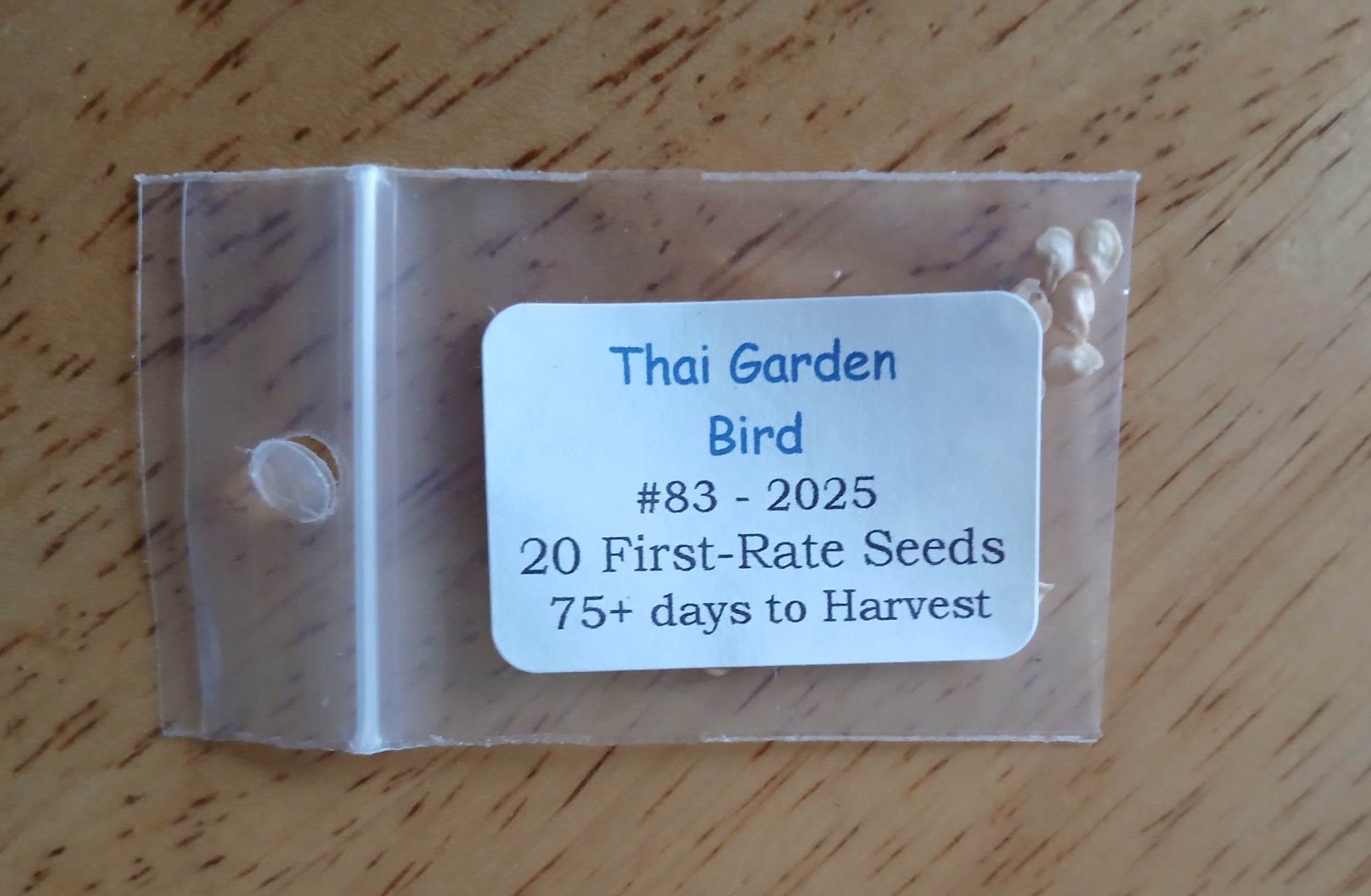 Thai Garden Bird Pepper Heirloom seeds