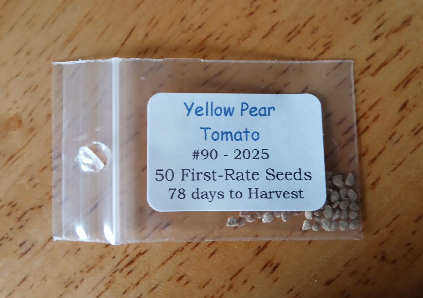 Yellow Pear Tomato Heirloom seeds