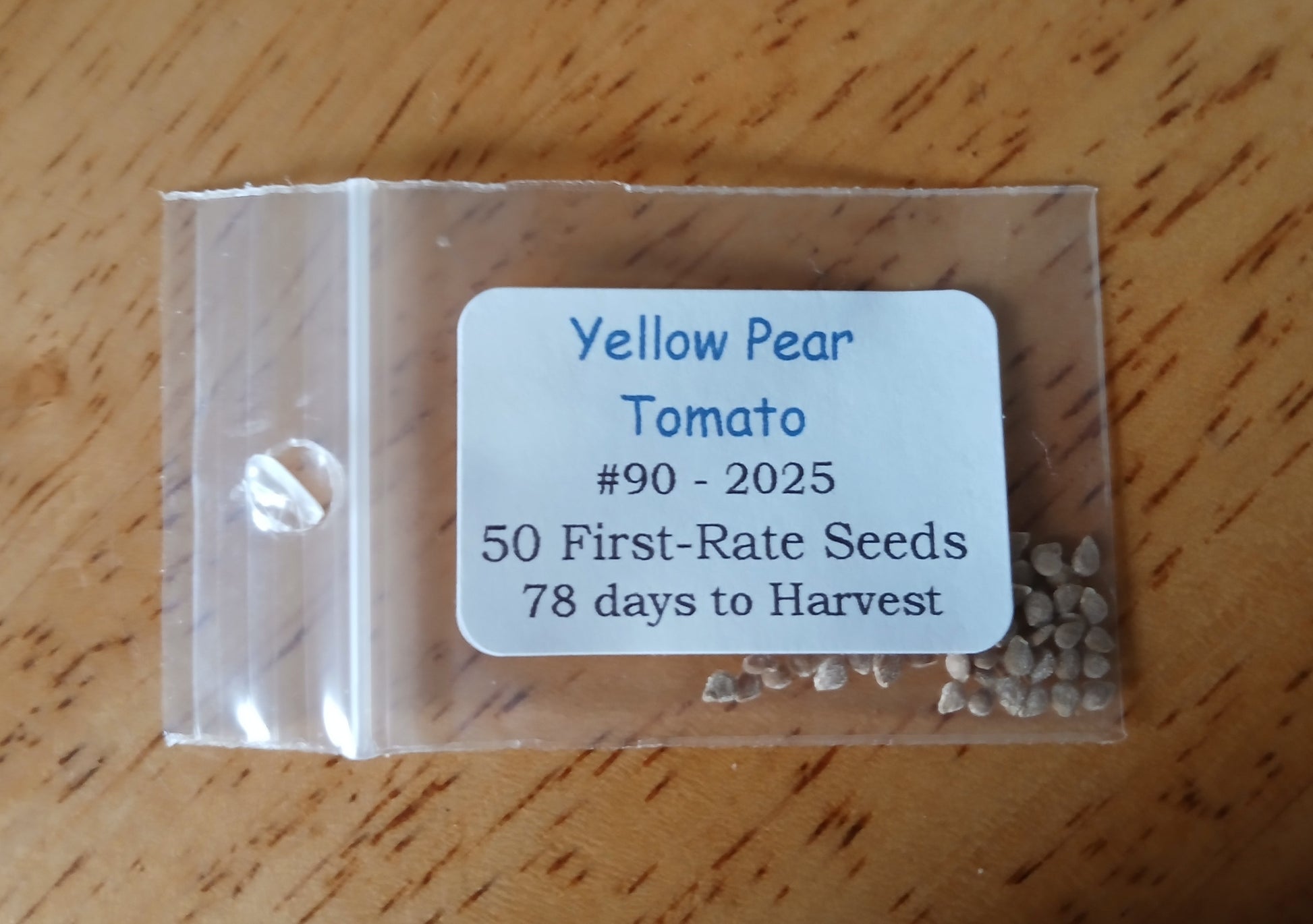 Yellow Pear Tomato Heirloom seeds