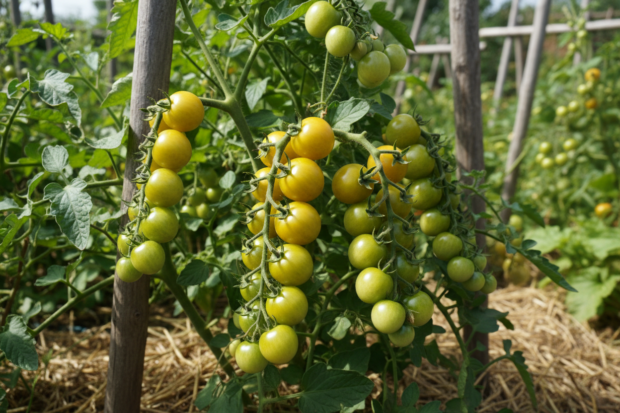 Unripe Yellowing Stage